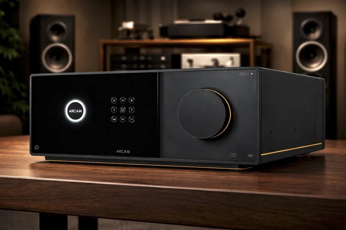 Arcam amplifier featured in the paid search case study
