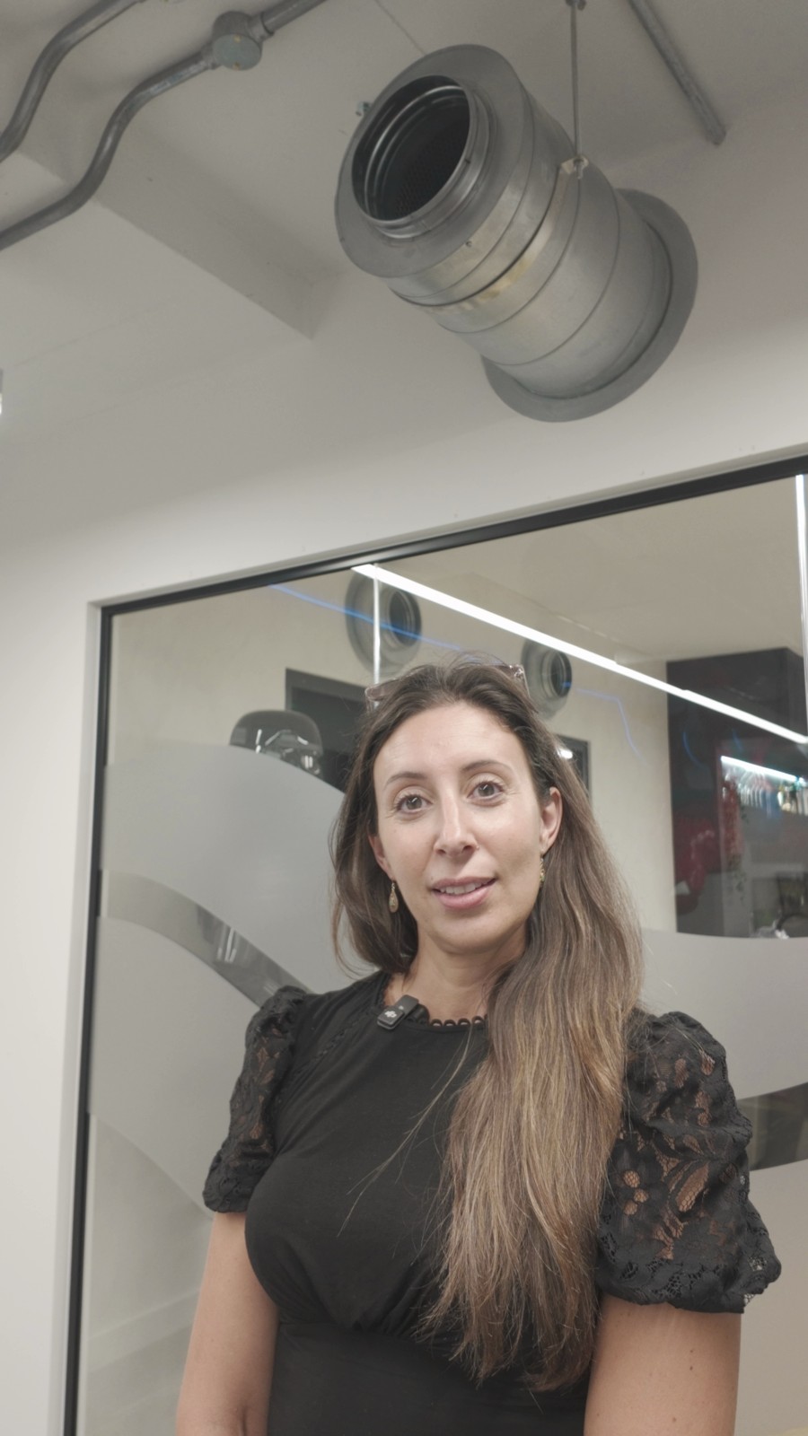 Annalisa of 2i during her interview at Wave in London