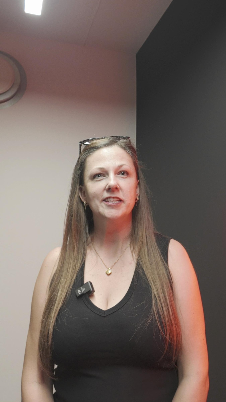 Teresa Brennan during her Good Morning Wellness interview at Wave in London
